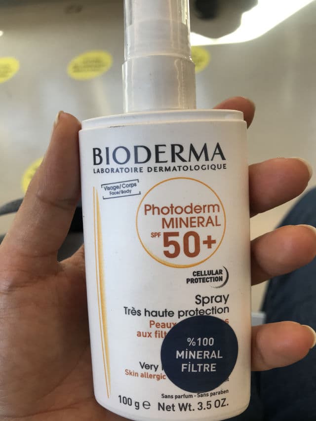 Bioderma Photoderm MINERAL Spray SPF 50+ review photo by lolaaaaaaaa