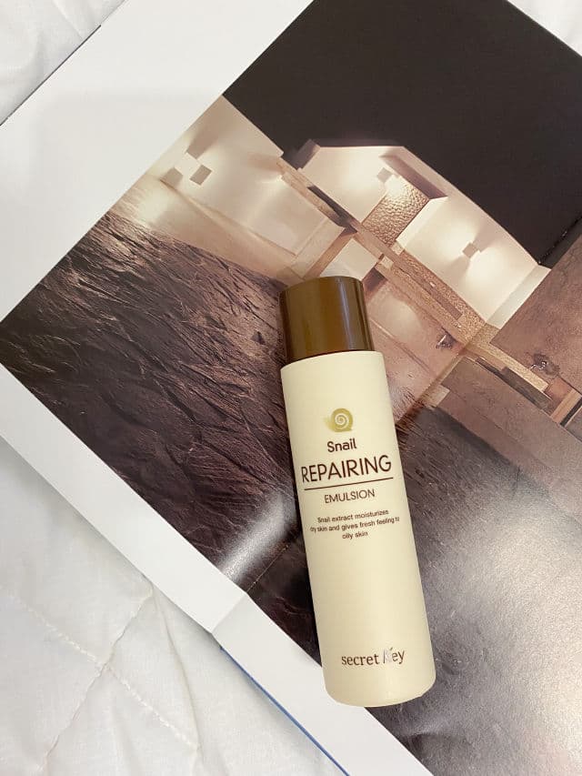 SECRET KEY Snail Repairing Emulsion review photo by louise97