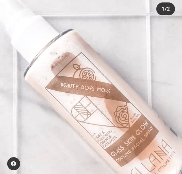 Ellana Cosmetics Glass Skin Glow Cooling 3-in-1 Facial Mist review photo by louisehillary