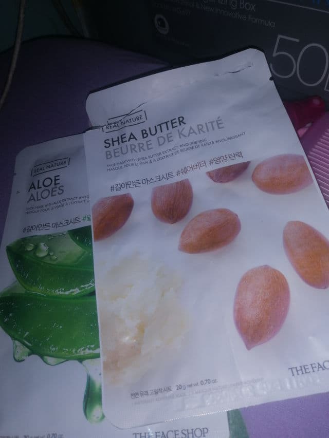 THE FACE SHOP Real Nature Face Mask (Calendula) review photo by lovelineeess