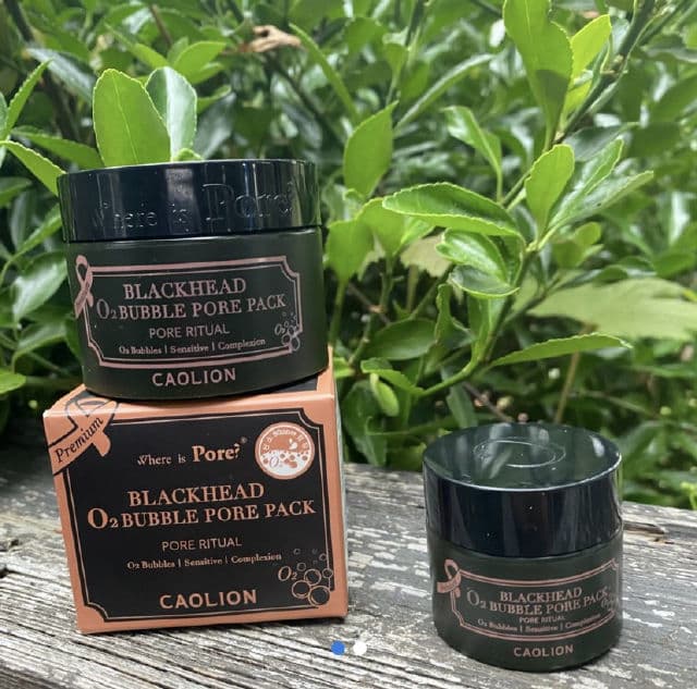 Caolion Premium Blackhead O2 Bubble Pore Pack  review photo by lovelypanic