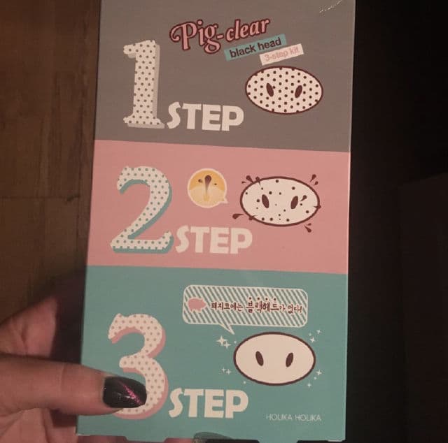 HOLIKA HOLIKA Pig Nose Clear Blackhead 3-Step Kit review photo by lovelypanic