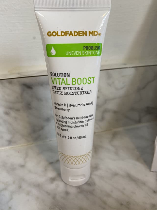 Goldfaden MD Vital Boost review photo by lovelypanic