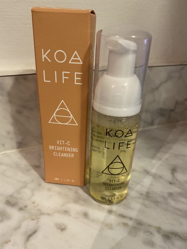 Koa Life Vit-C Brightening Cleanser review photo by lovelypanic