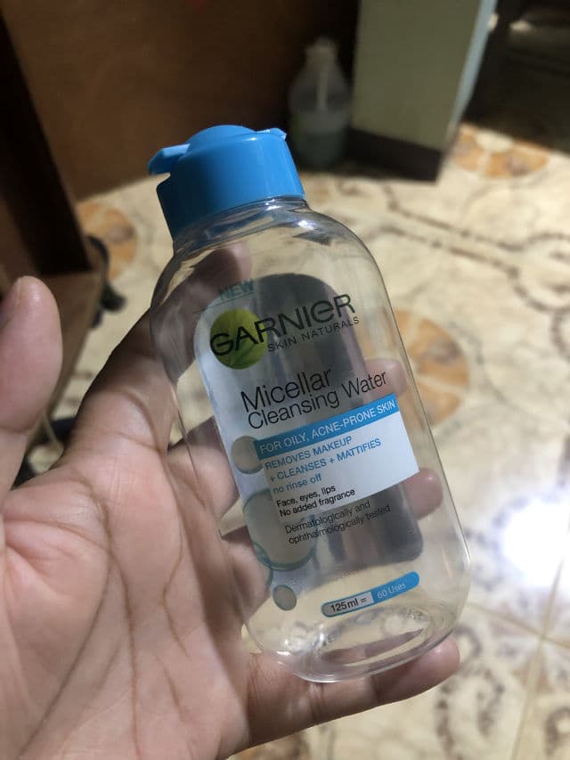 Garnier 3-in-1 Micellar Water review photo by ronalyndelmundo