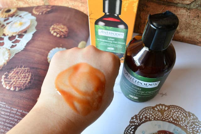 Antipodes Juliet Brightening Face Cleanser review photo by lunabellarina