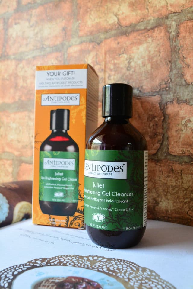 Antipodes Juliet Brightening Face Cleanser review photo by lunabellarina