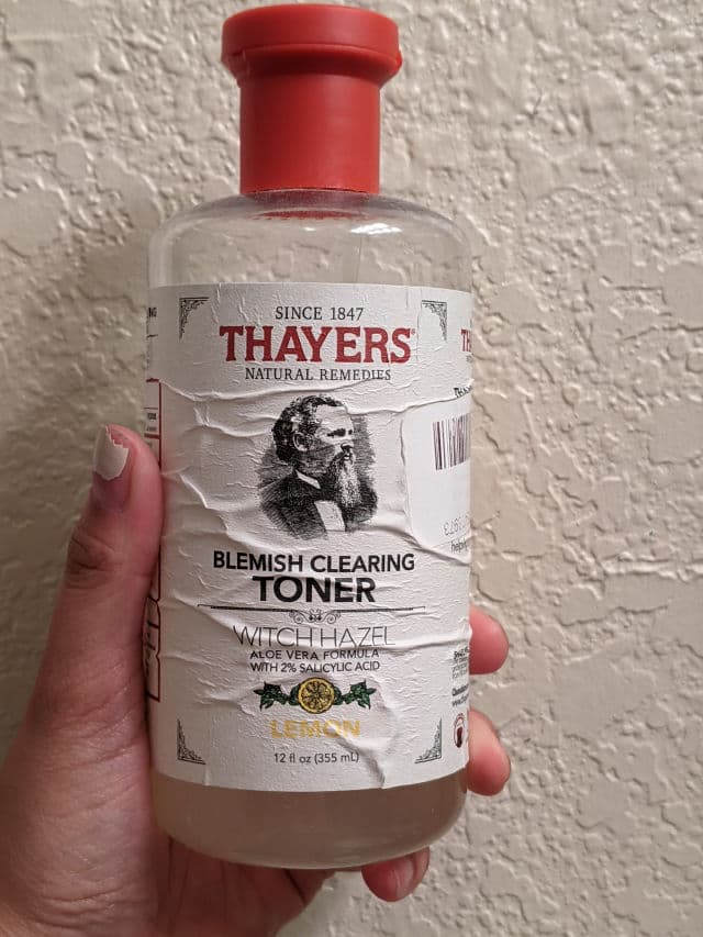 Thayers Lemon Witch Hazel Astringent review photo by lusitania