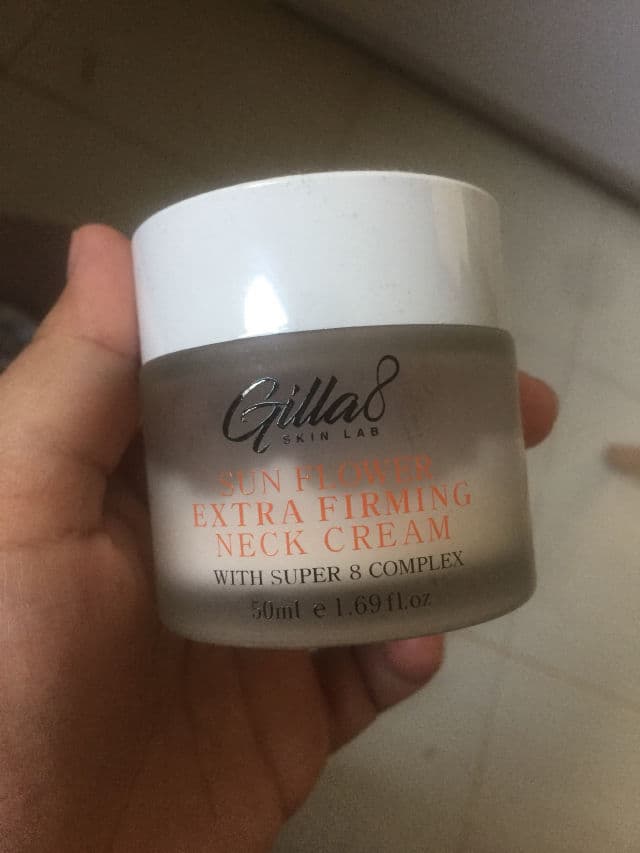 Gilla8 Sun Flower Extra Firming Neck Cream review photo by maddy