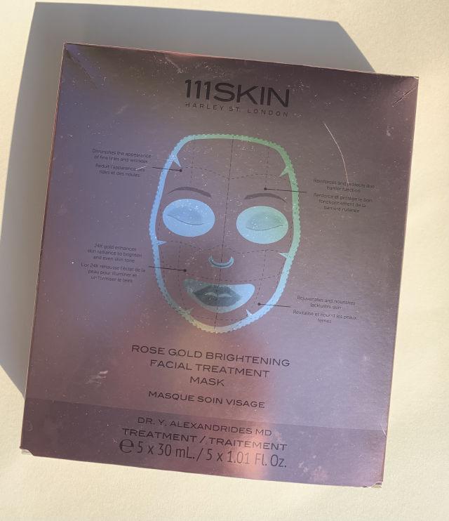 Rose Gold Brightening Facial Treatment Mask product review