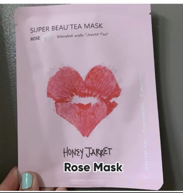 Honey Jarret Super Beau'tea Sheet Mask (Rose)	 review photo by maggie26