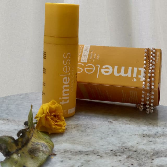 Timeless Skincare 20% Vitamin C + E Ferulic Acid Serum review photo by Skinbeautilicious