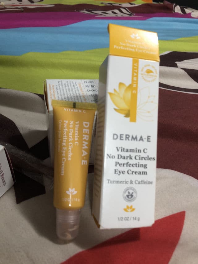 derma e Vitamin C No Dark Circles Perfecting Eye Cream review photo by Endowed