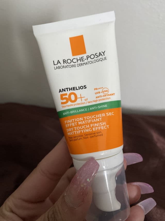La Roche-Posay Anthelios XL SPF 50+ Dry Touch Gel - Cream Anti-Shine review photo by makeupworldbymy