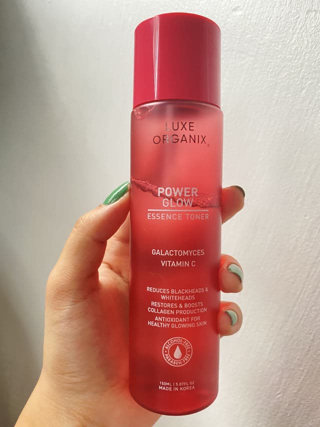 Luxe Organix Power Glow Essence Toner Galactomyces Vitamin C review photo by mandunie