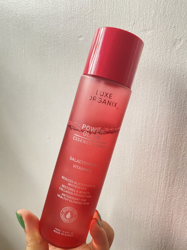 Luxe Organix Power Glow Essence Toner Galactomyces Vitamin C review photo by mandunie