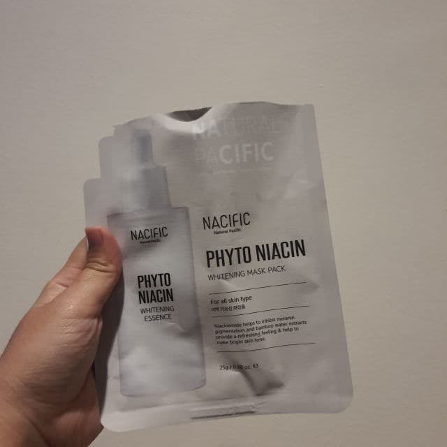 Nacific Phyto Niacin Whitening Mask Pack review photo by menuruthsaya