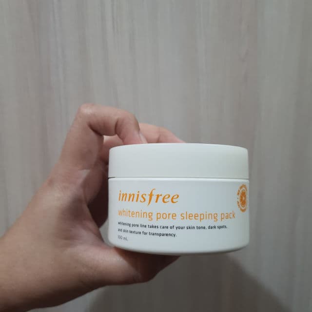 INNISFREE Whitening Pore Sleeping Pack review photo by menuruthsaya