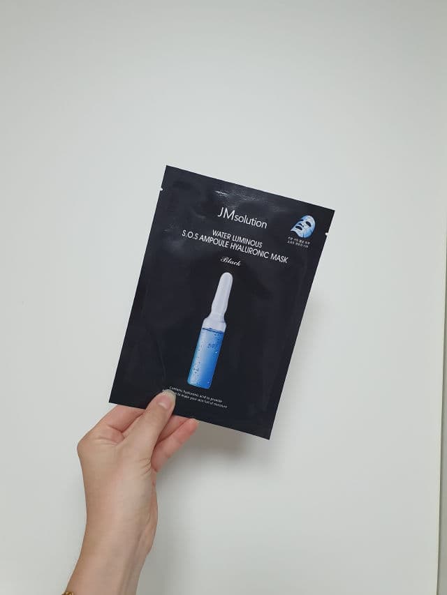 JMsolution Water Luminous S.O.S Ampoule Hyaluronic Mask	 review photo by marimpar