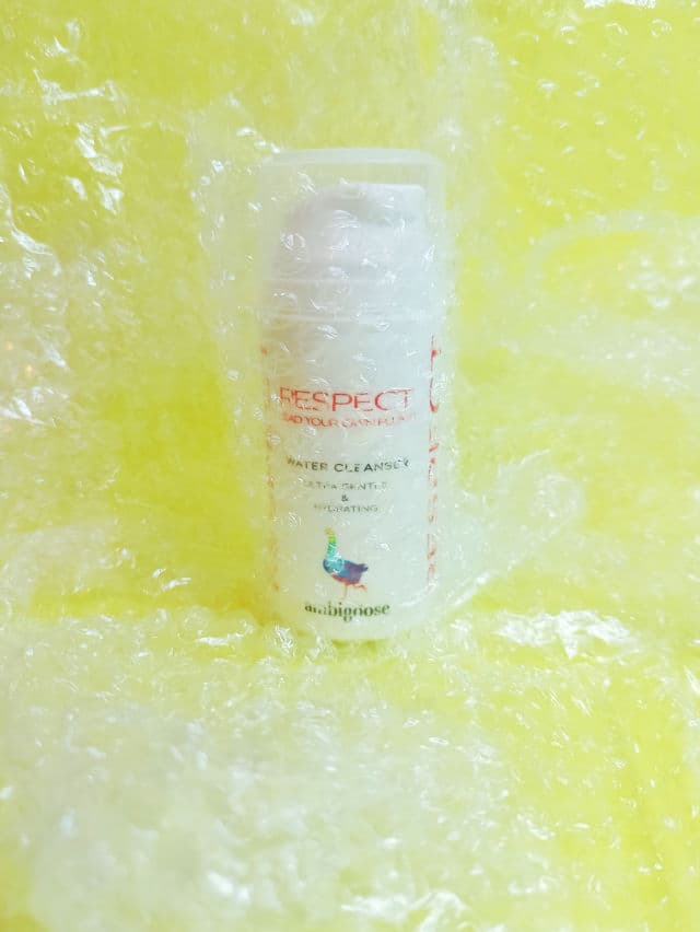 Ambigoose Respect Water Cleanser review photo by marriedtomyskincarer