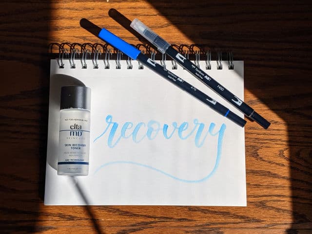 EltaMD Skin Recovery Toner review photo by skinandletters