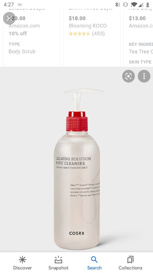 COSRX AC Calming Solution Body Cleanser review photo by marymarymary