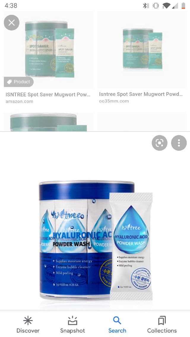 ISNTREE Hyaluronic Acid Powder Wash review photo by marymarymary