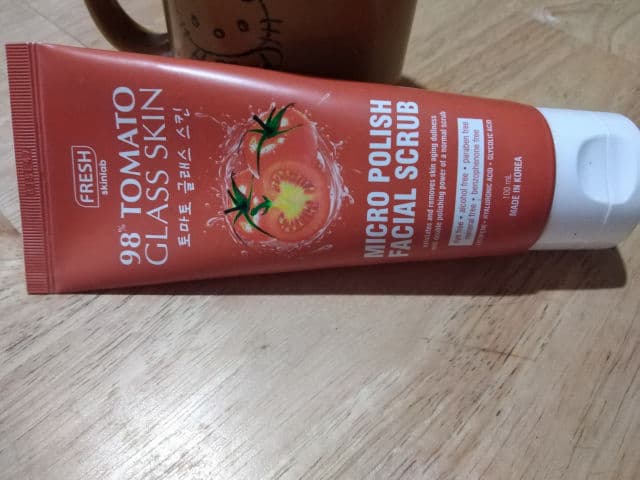 Fresh Skinlab Tomato Glass Skin Micro Polish Facial Scrub review photo by maxanghela