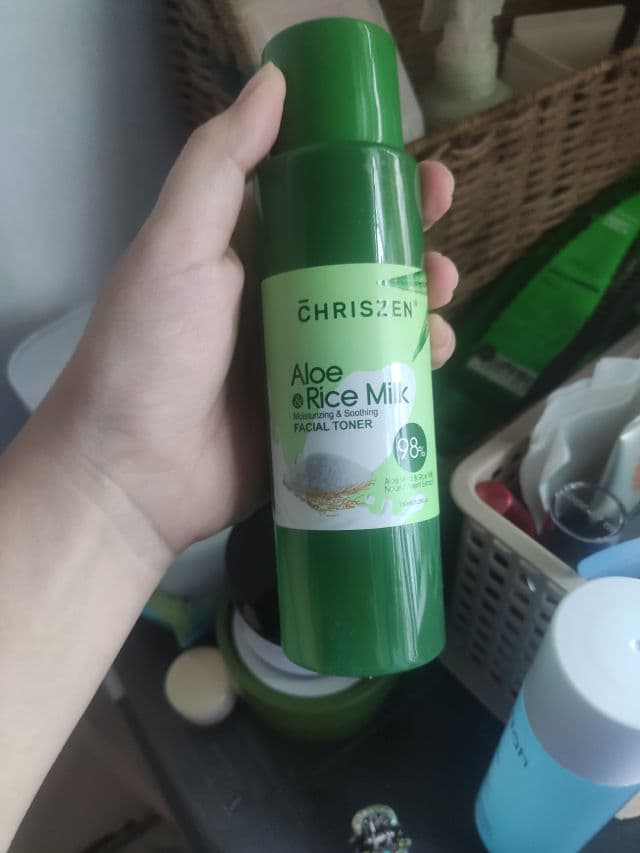 Chriszen Aloe & Rice Milk Facial Toner review photo by maypiing