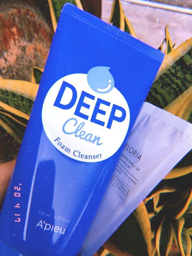 A'pieu Deep Clean Foam Cleanser review photo by Iamacutie