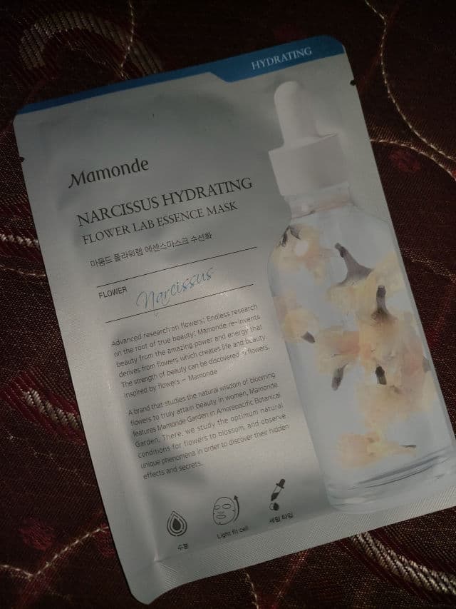 Mamonde Narcissus Flower Lab Essence Sheet Mask review photo by meganchox