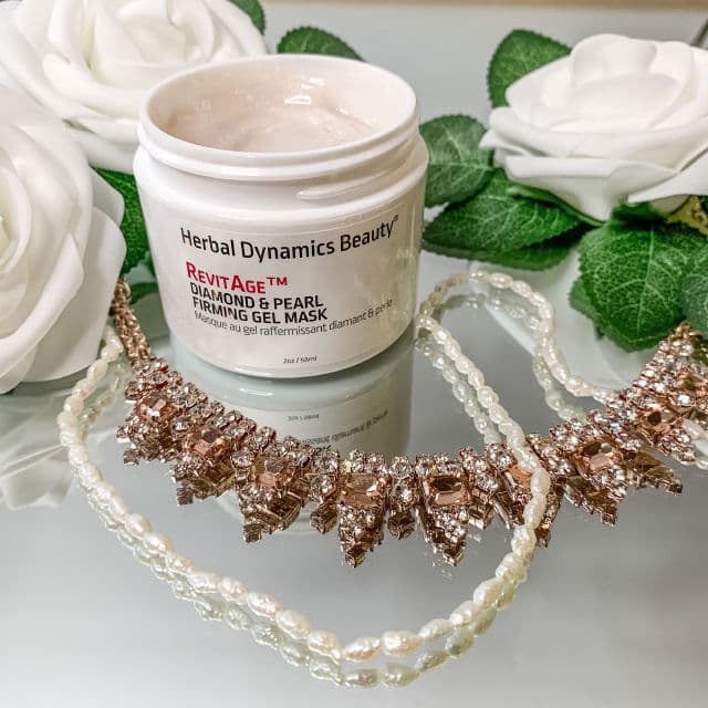 Herbal Dynamics Beauty RevitAge® Diamond & Pearl Firming Gel Mask review photo by withinmyskin