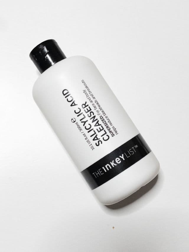 The Inkey List Salicylic Acid Cleanser review photo by meha