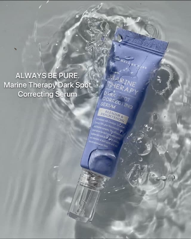 ALWAYS BE PURE Marine Therapy Dark Spot Correcting Serum review photo by meisydhytaa
