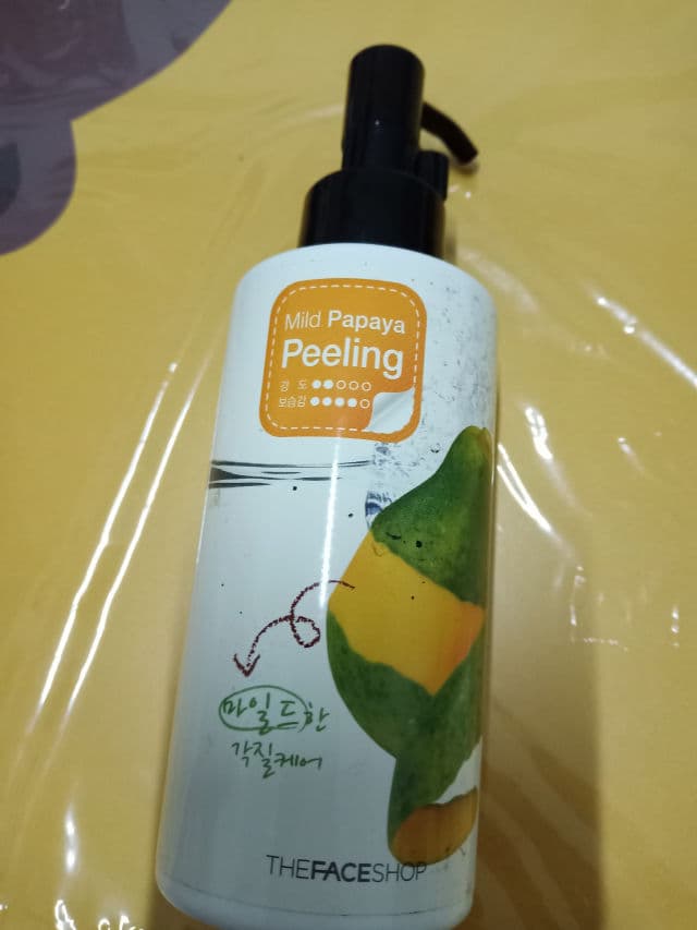 THE FACE SHOP Smart Peeling Mild Papaya review photo by meliannyeong
