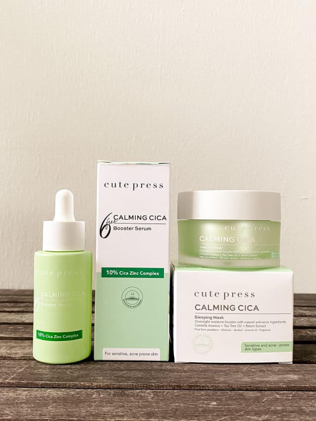 Cute Press Calming Cica Sleeping Mask review photo by mentaikoskin