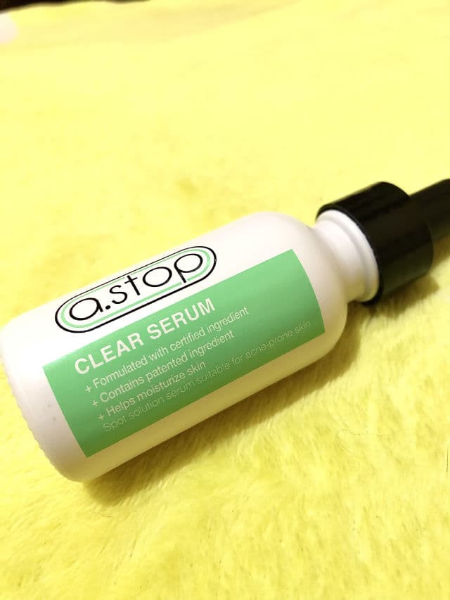 A.Stop Clear Serum review photo by mersiskalie
