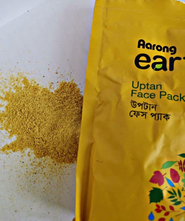 Aarong Earth Uptan Face Pack review photo by meumeu