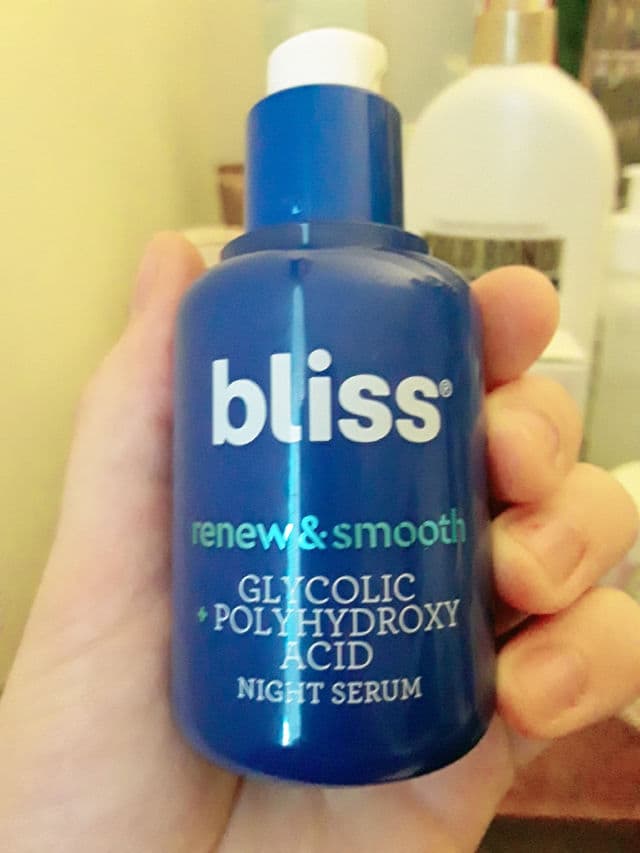 Bliss Renew & Smooth Night Serum review photo by mevlana