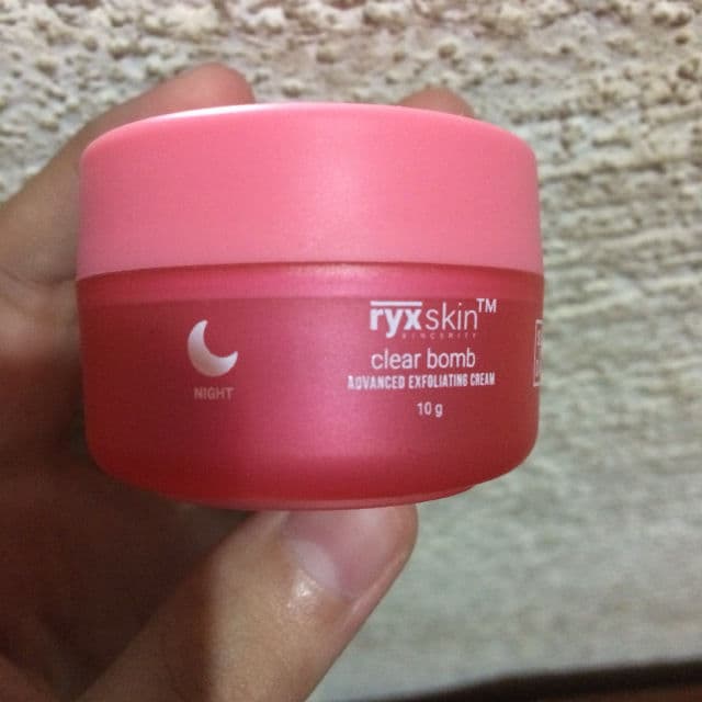 Ryx Skincerity CLEAR BOMB Advanced Exfoliating Kit - Advanced Exfoliating Cream review photo by meynj1h