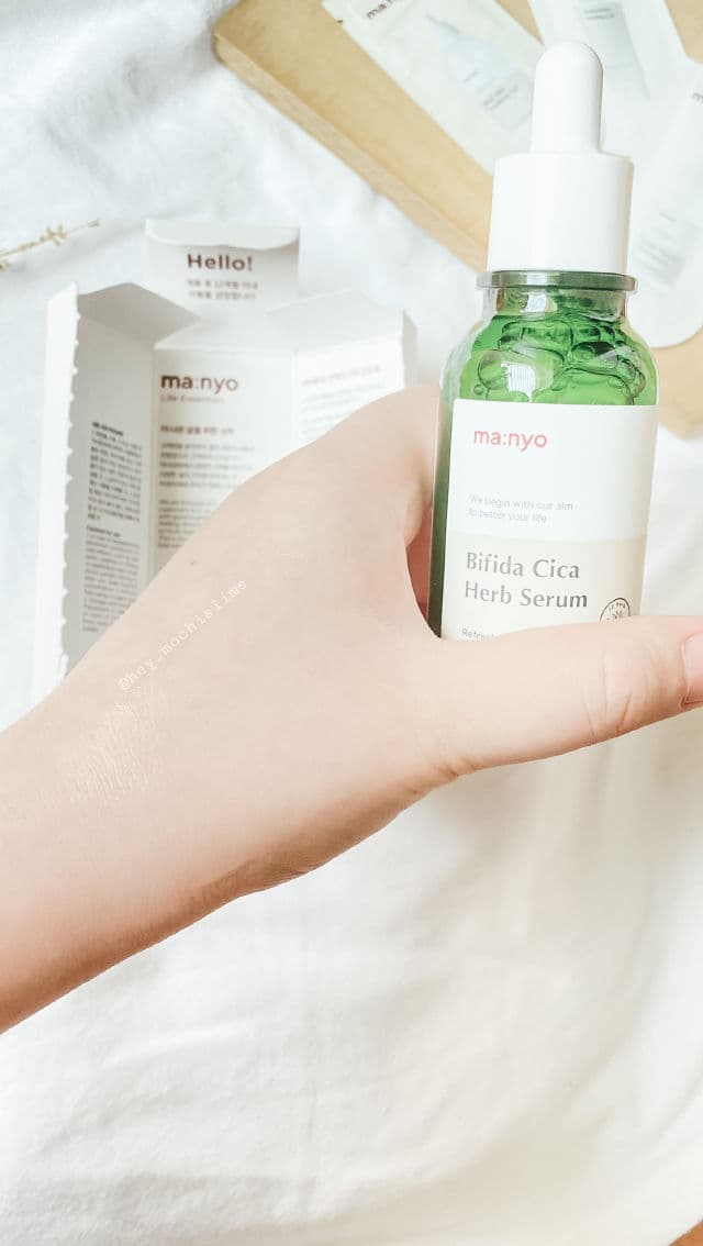 manyo Bifida Cica Herb Serum review photo by miamai