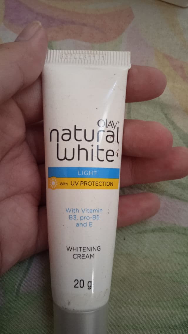 Olay Natural White Light w​/​ UV Protection Whitening Cream review photo by miazawa