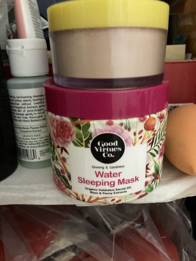 Good Virtues Co. Water Sleeping Mask review photo by micheel
