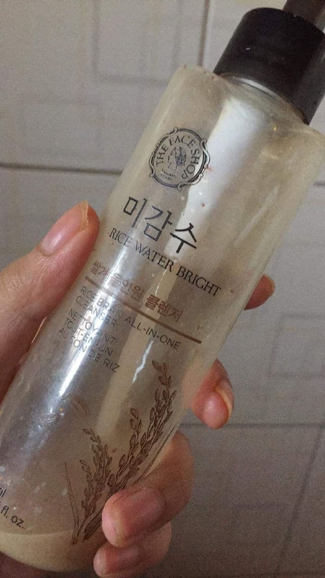 THE FACE SHOP Rice Water Bright Rice Bran All-In-One Cleanser review photo by mikasmmy