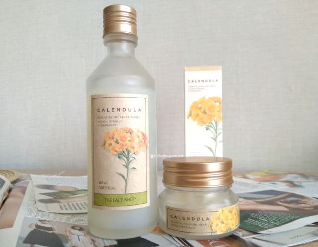 THE FACE SHOP Calendula Essential Moisture Emulsion review photo by Milanka