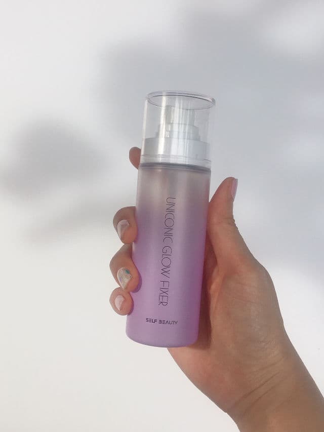 SELF BEAUTY Uniconic Glow Makeup Setting Spray review photo by mingki