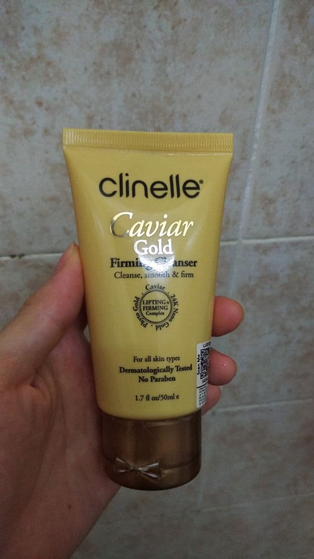 Clinelle CaviarGold Firming Cleanser review photo by minming