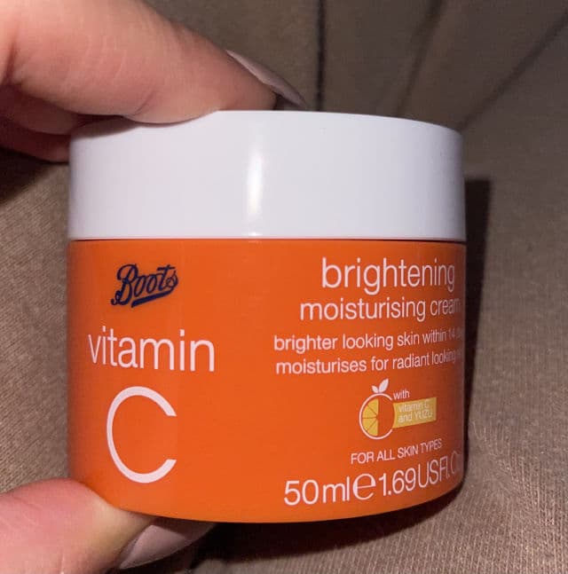 Boots Vitamin C Brightening Moisturising Cream review photo by missjess