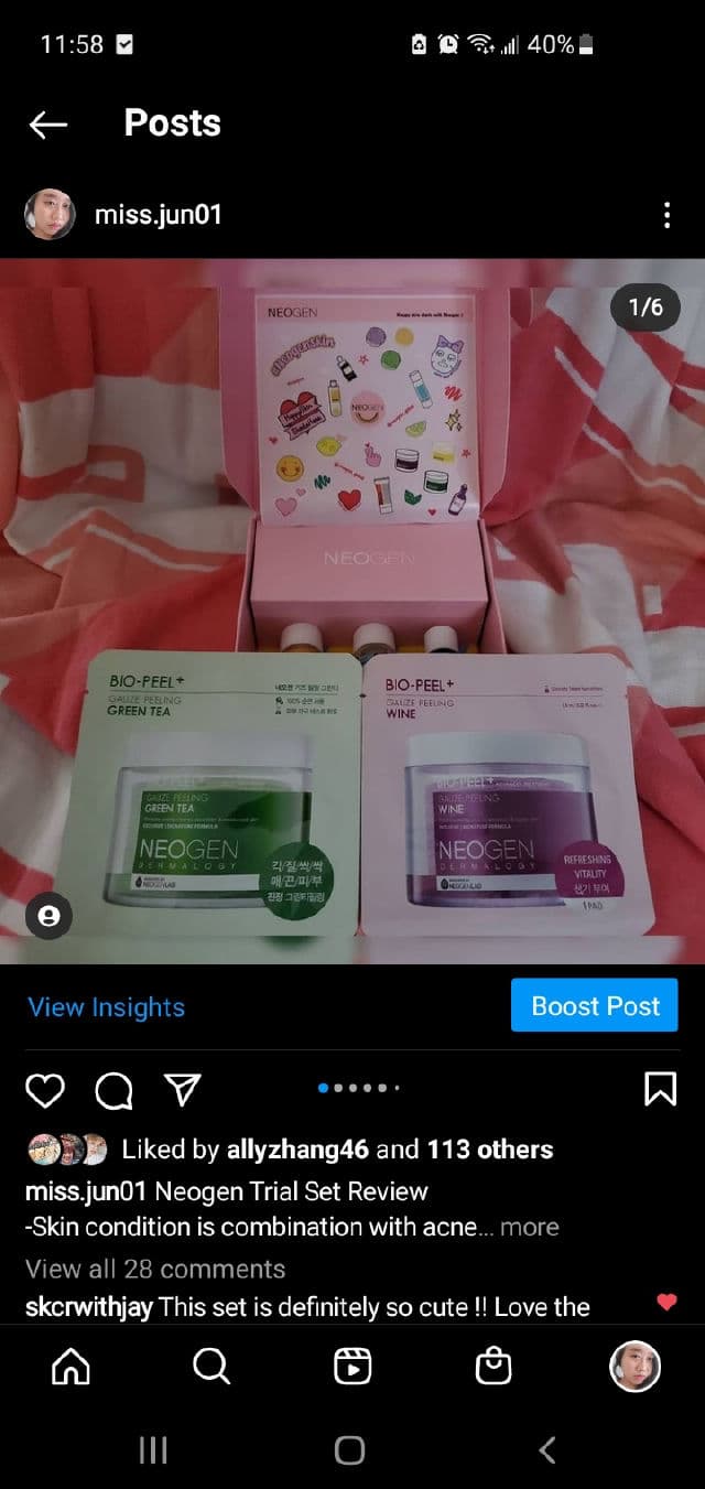 NEOGEN Dermalogy Bio-Peel Gauze Peeling Wine review photo by missjun01