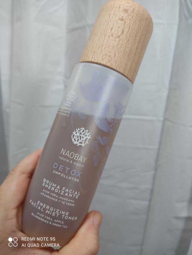 Naobay Detox Energizing Facial Mist Toner  review photo by mitocadordealgodon